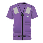 Purple-Shirt Float Coat T-Shirt