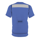 Blue-Shirt Float Coat T-Shirt