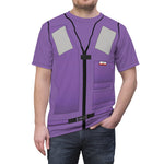 Purple-Shirt Float Coat T-Shirt