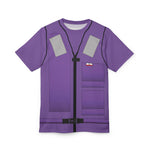 Purple-Shirt Float Coat T-Shirt