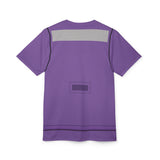 Purple-Shirt Float Coat T-Shirt