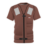 Brown-Shirt Float Coat T-Shirt