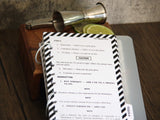 Air Force Cocktail Checklist