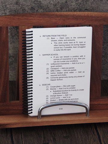 Sapper Handbook Cocktail Book – Aviator Fuel LLC