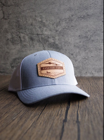 Leather Patch Hat (Choose your Aircraft)