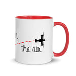 Love is in the Air Coffee Mug (Choose your Aircraft)