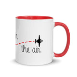 Love is in the Air Coffee Mug (Choose your Aircraft)